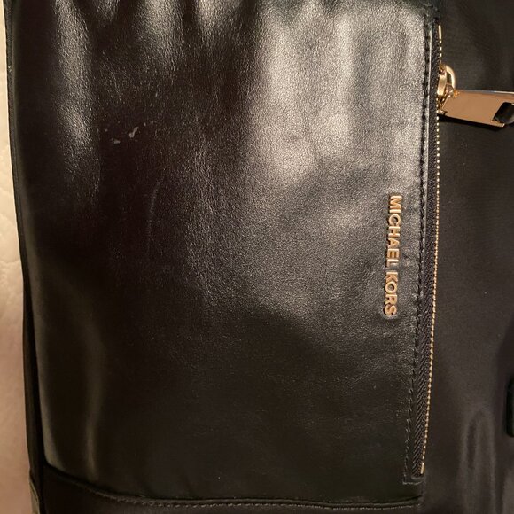 MK nylon convertible crossbody leather pocket - Picture 5 of 10